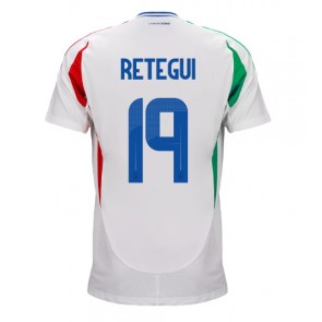 Italien Mateo Retegui #19 Udebanetrøje EM 2024 Kort ærmer